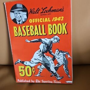 Walt Lochman's Official 1942 Baseball Book.